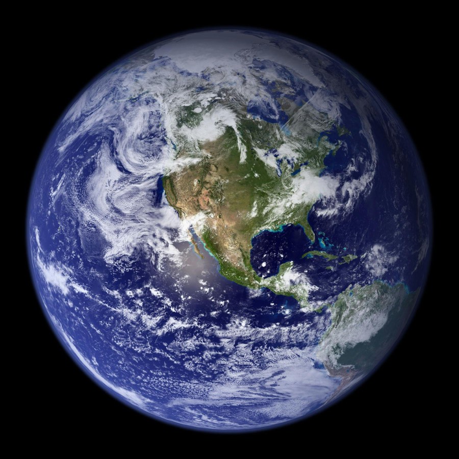 Earth viewed from orbit, representing Aspecal's global agent network